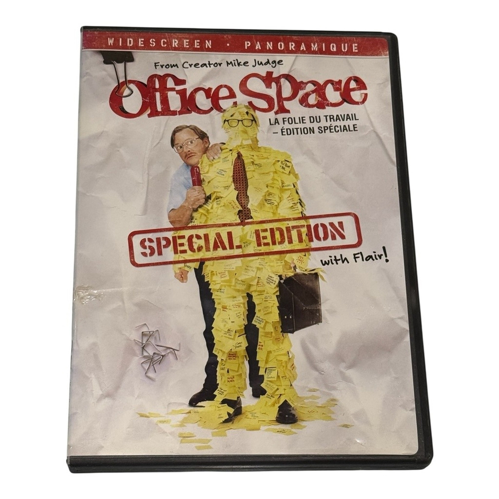 Office Space Special Edition DVD Widescreen Comedy 2005 Mike Judge Stephen Root